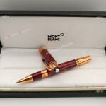 NEW UPGRADED Montblanc JFK Rose Gold Clip Special Edition Rollerball Pen